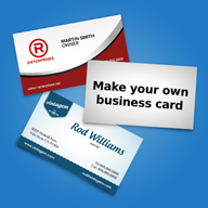1000 Business Cards with UV coating